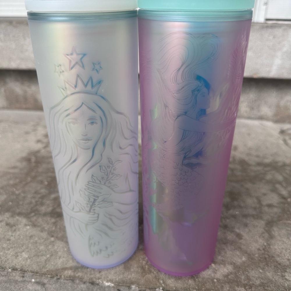 Starbucks twist lid 16 oz soft touch bundle